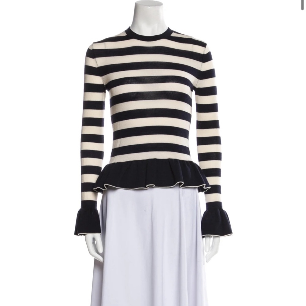 Khaite Cashmere Peplum Sweater